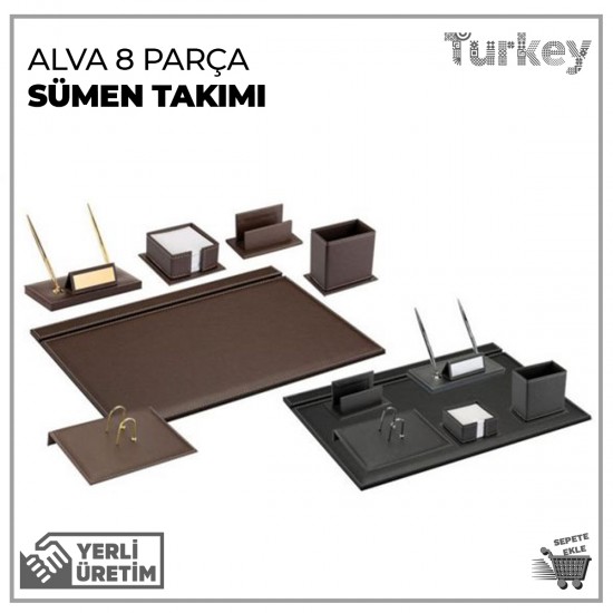 Promosyon Alva 8 Parça Sümen Takımı